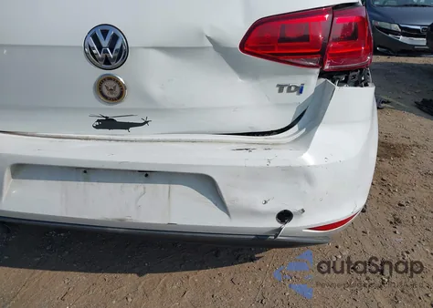 2015 Volkswagen Golf Tdi Se 4-Door from USA, damaged, VIN 3VW2A7AU7FM021883